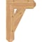 Ekena Millwork Traditional Craftsman Smooth Bracket, Western Red Cedar, 5 1/2"W x 20"D x 28"H BKT06X20X28TRA04SWR - alternate 2